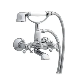 Wall-Mounted Single-Lever Bath Shower Mixer – Rounded Body – photo 4