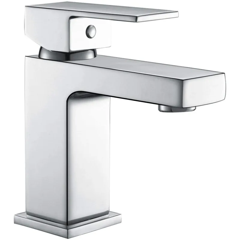 Chrome Single-Lever Mono Basin Mixer – Rounded Lever – photo 4