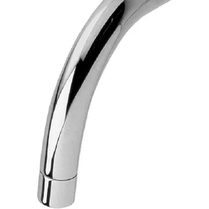 Chrome Wall-Mounted Two-Handle Basin Mixer – photo 4