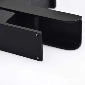 Matte Black Square Waterfall Basin Mixer – photo 3