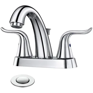 Oil-Rubbed Bronze Two-Handle Centerset Basin Faucet – photo 3