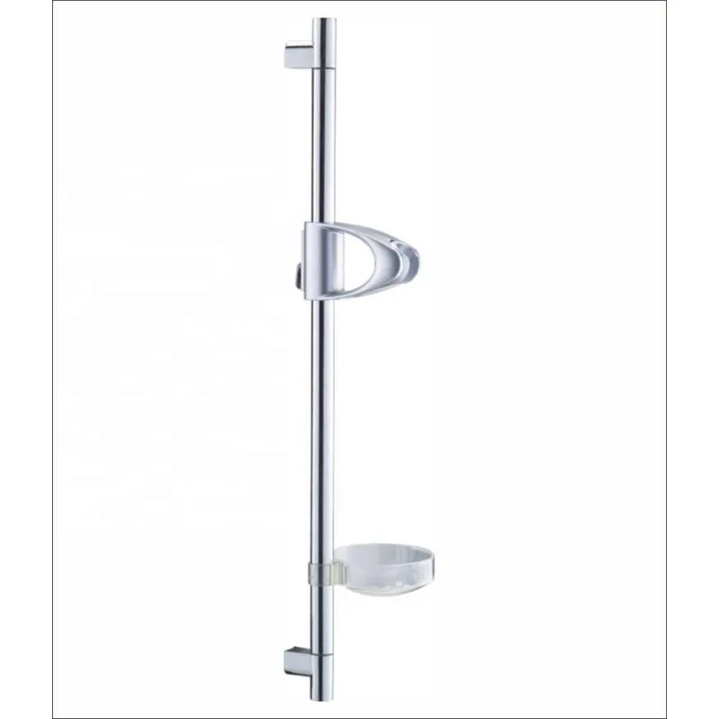 Chrome Shower Slide Bar with Soap Dish – photo 4