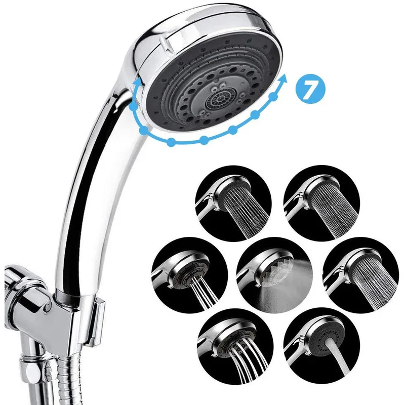 7-Function Handheld Shower Head – photo 2