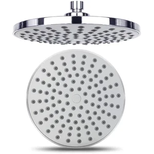 Round Rainfall Shower Head with Wall Arm – photo 3