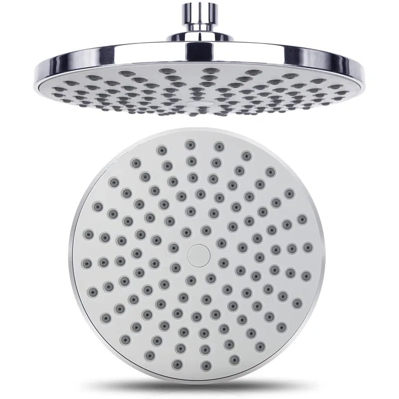 Round Rainfall Shower Head with Wall Arm – photo 3