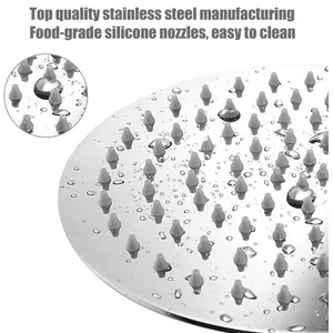 Ultra-Thin Square Rainfall Shower Head – photo 3