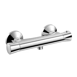 Chrome Exposed Bar Shower Mixer Valve, Wall-Mounted – photo 2