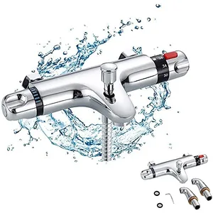 Deck-Mounted Bath Shower Mixer with Hand Shower – photo 6