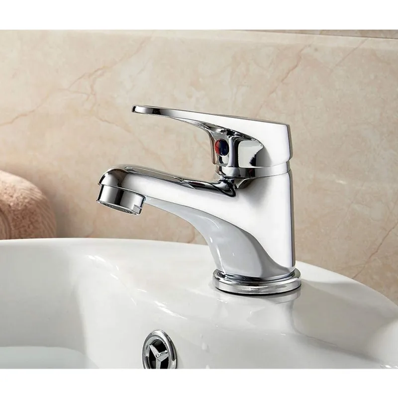 Chrome Single-Lever Mono Basin Mixer – Classic