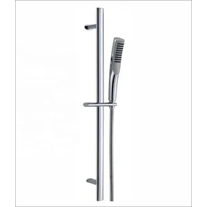 Slim Chrome Shower Slide Bar Set with Hand Shower – photo 4