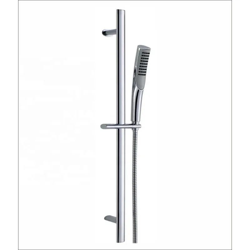 Slim Chrome Shower Slide Bar Set with Hand Shower – photo 4