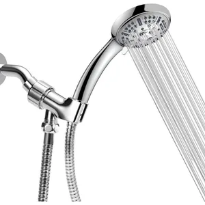 Handheld Shower Head Set with Hose and Holder