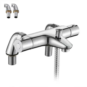 Matte Black Exposed Bar Mixer Shower with Hand Shower – photo 2