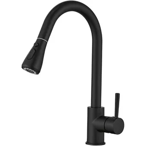 Chrome Pull-Down Kitchen Tap Sprayer – photo 5