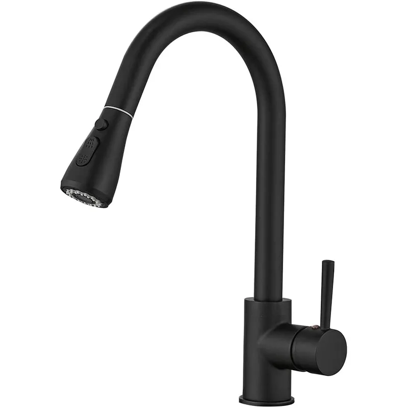 Chrome Pull-Down Kitchen Tap Sprayer – photo 5