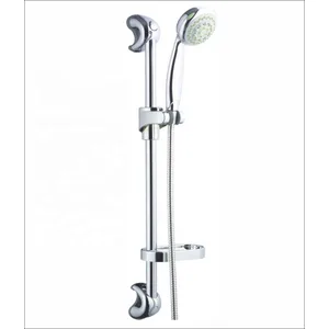 Slim Chrome Shower Slide Bar Set with Hand Shower – photo 2