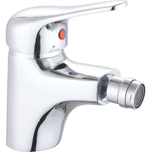 Chrome Single-Lever Bidet Mixer