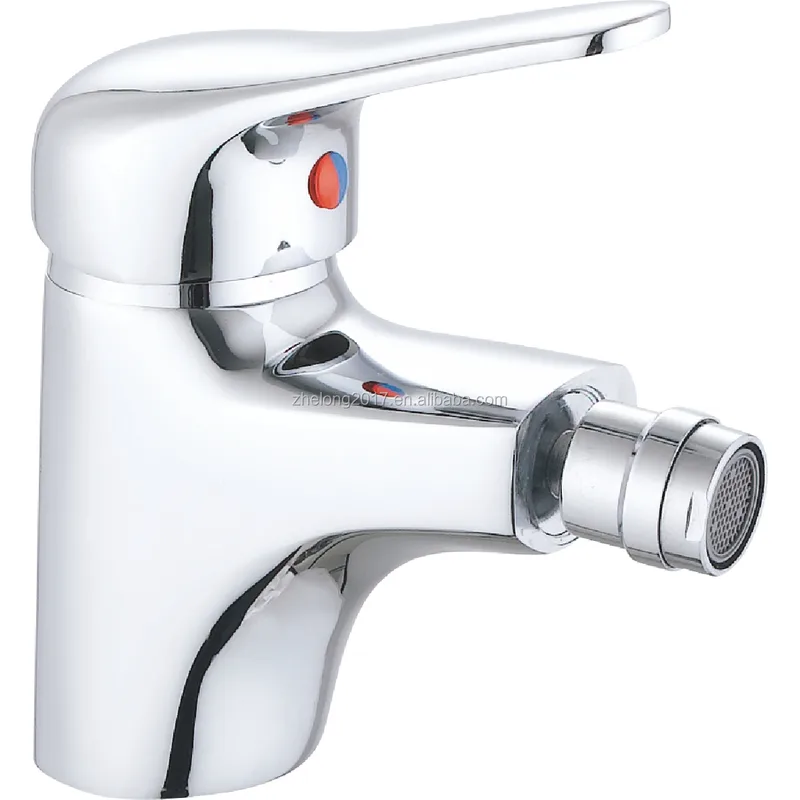 Chrome Single-Lever Bidet Mixer