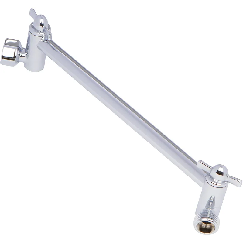 Adjustable Shower Arm Extension with Round Shower Head – photo 5
