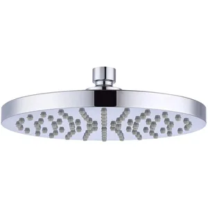 Round Rainfall Shower Head with Straight Wall Arm – photo 4
