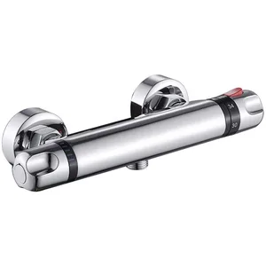 Chrome Exposed Bar Shower Mixer Valve, Wall-Mounted – photo 3